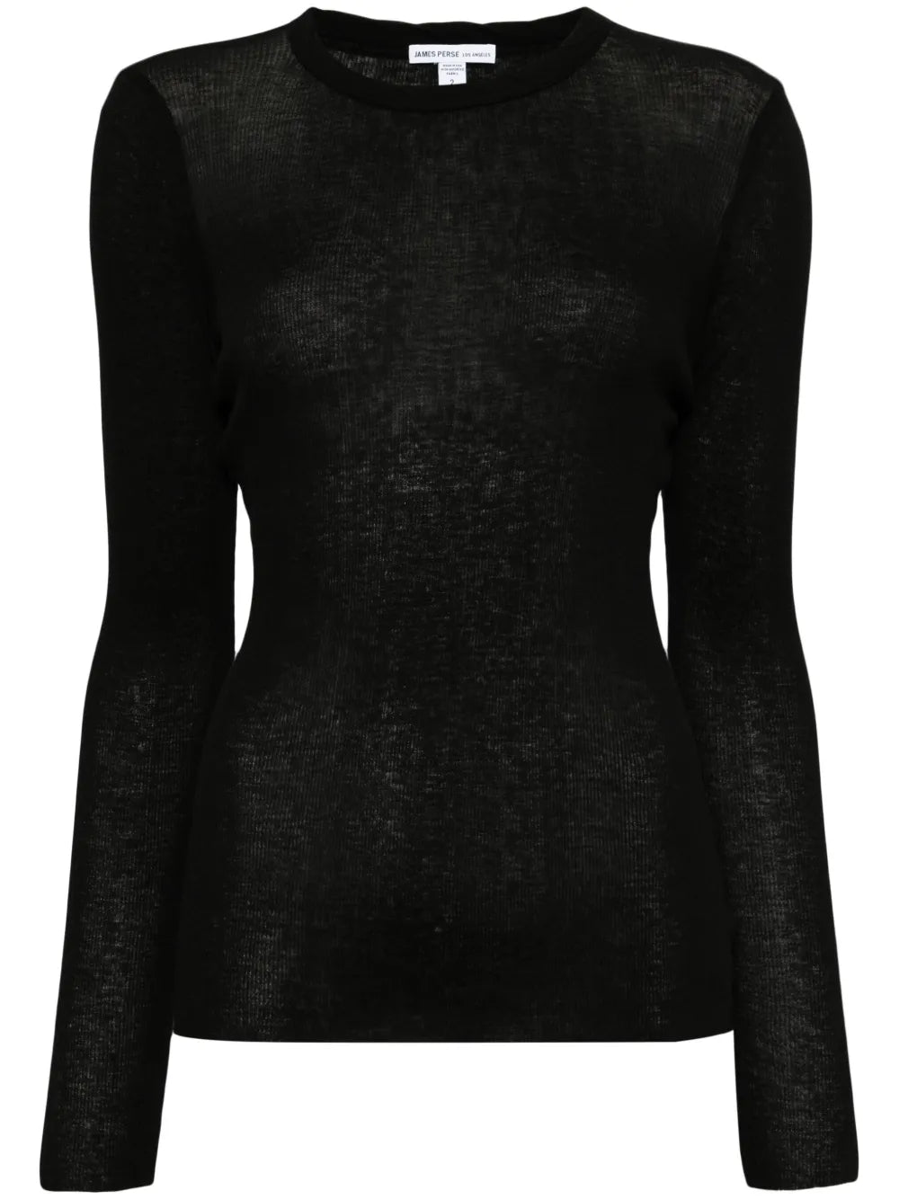 Long-Sleeve Ribbed Sweater