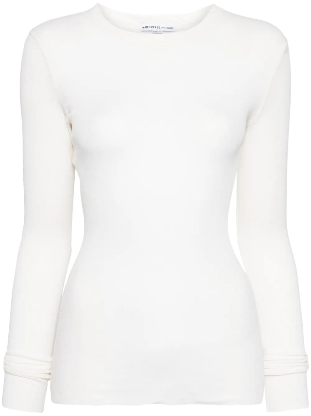 Long-Sleeve Ribbed Sweater