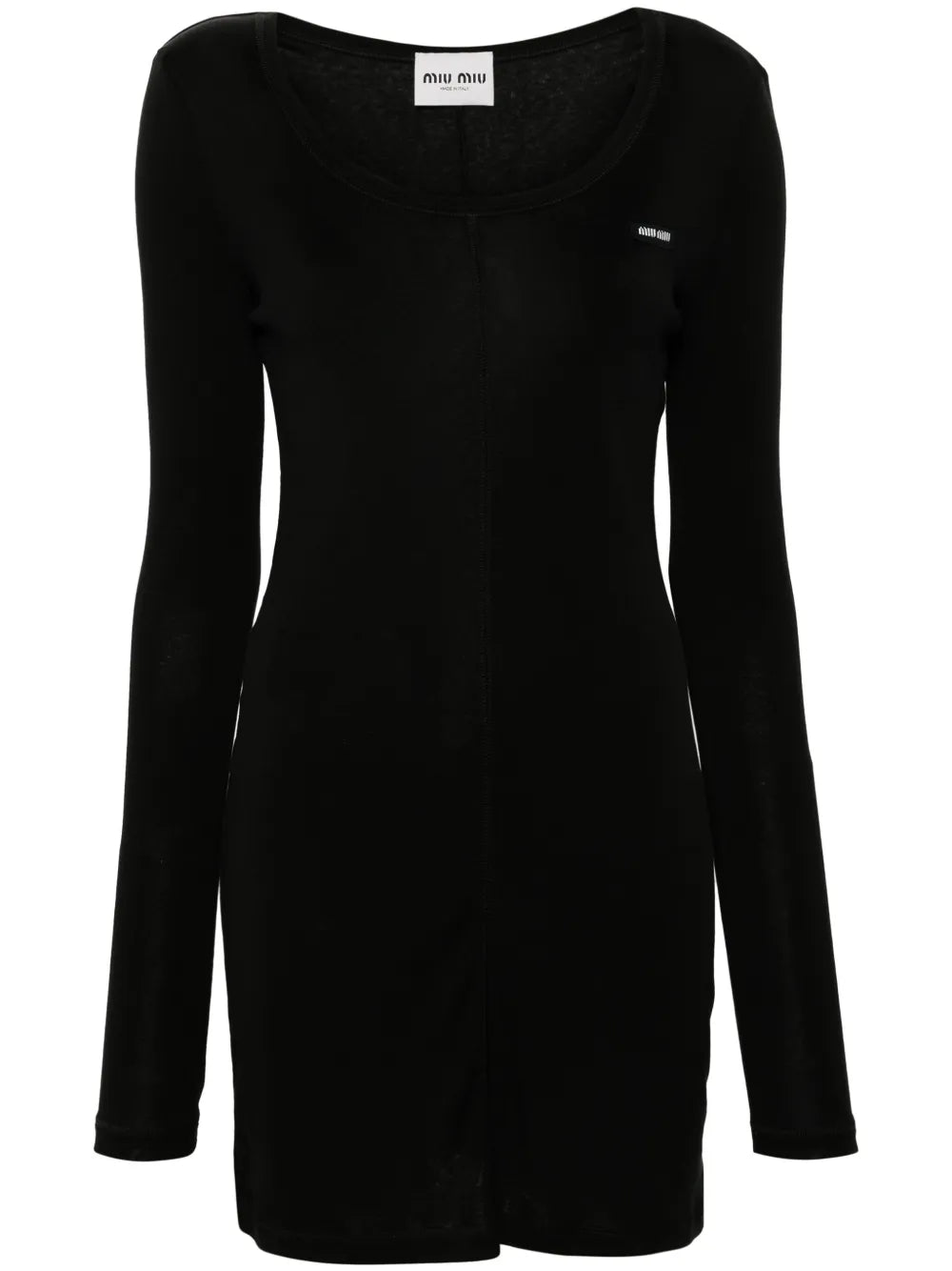 Logo-Patch Dress