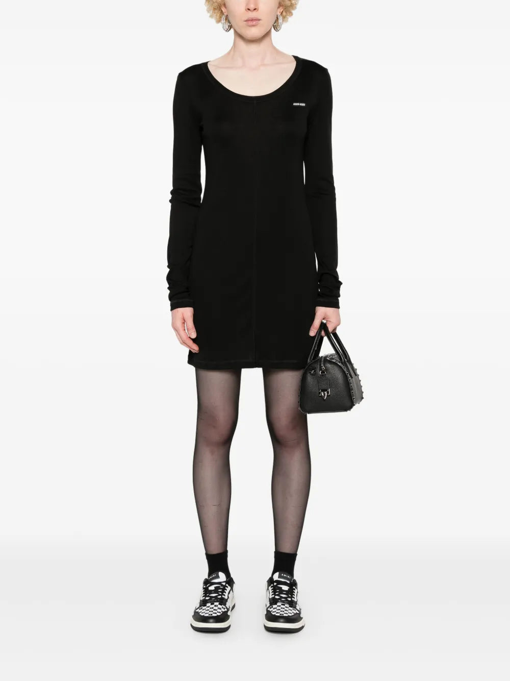 Logo-Patch Dress