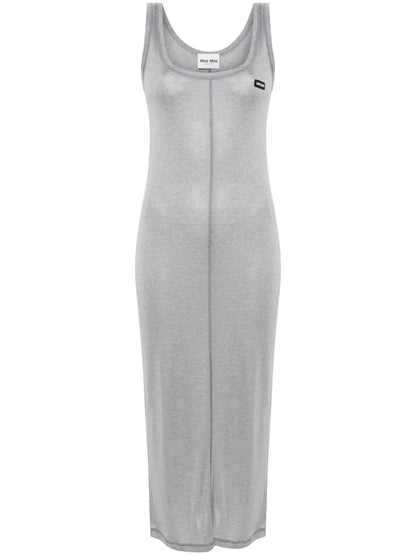 Logo-Patch Dress