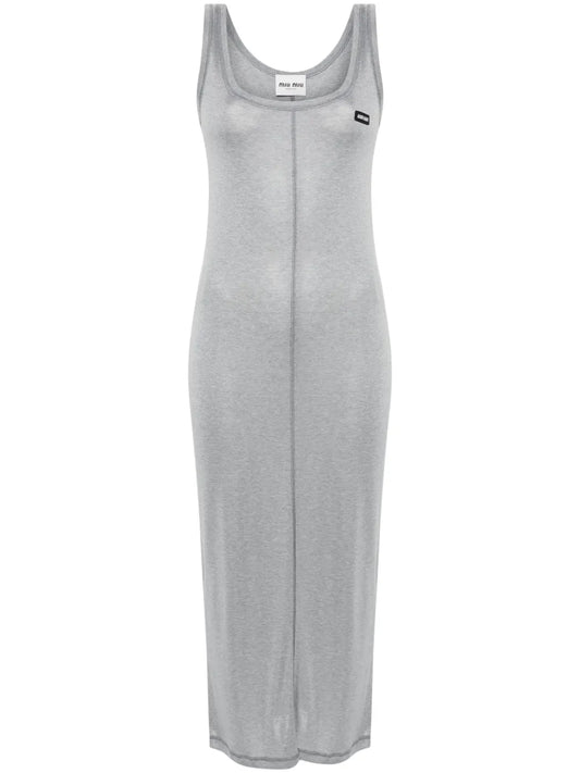 Logo-Patch Dress
