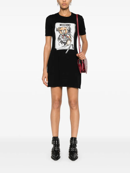 Teddy Bear T-Shirt Dress