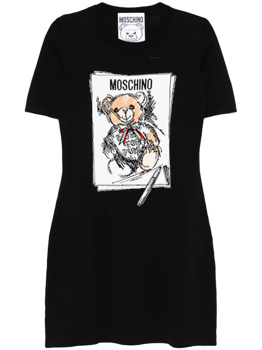 Teddy Bear T-Shirt Dress