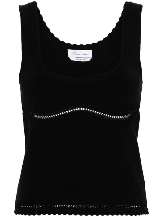 Cut-Out Detailed Tank Top