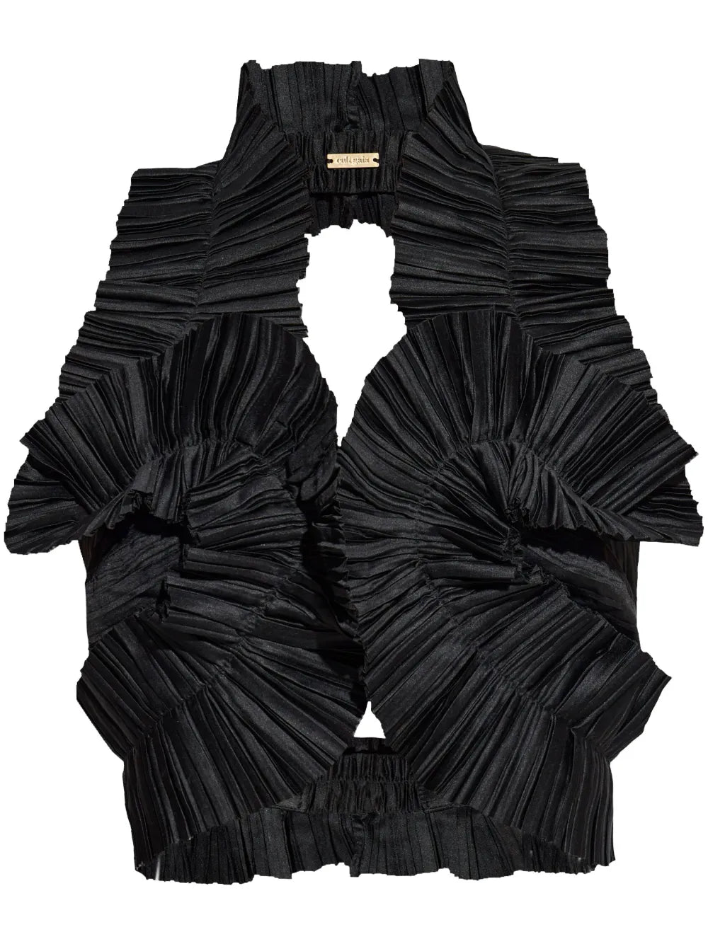 Adilia Plissé Tank Top