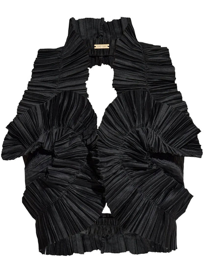 Adilia Plissé Tank Top