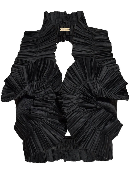 Adilia Plissé Tank Top