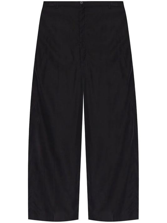 High-Waisted Oversized Trousers