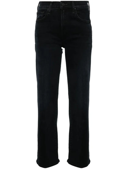 The Mid Rise Zip Rambler Ankle Jeans