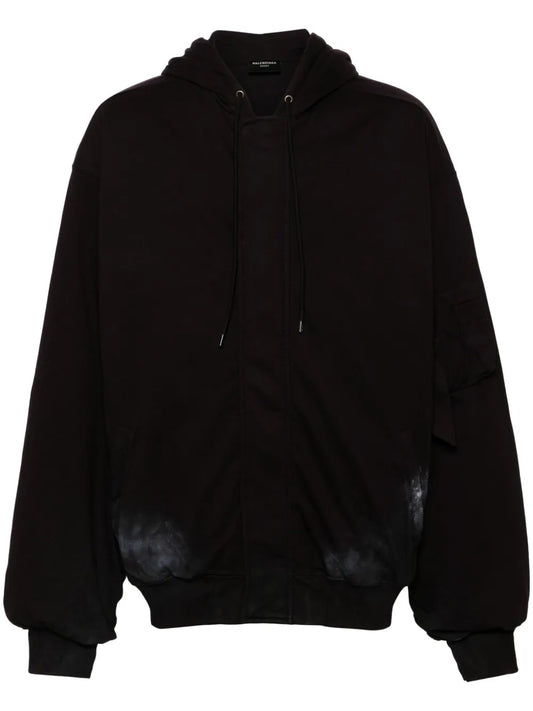 Logo-Print Padded Jacket