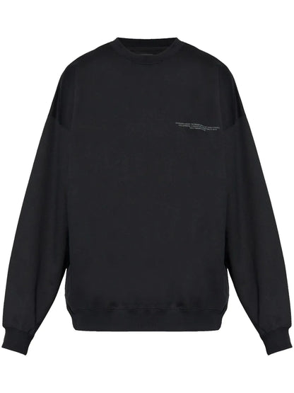 Logo-Printed Crew Neck Sweatshirt