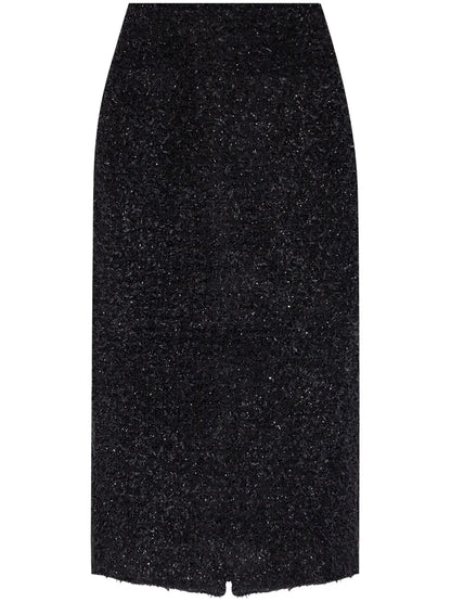 Tweed Midi Skirt