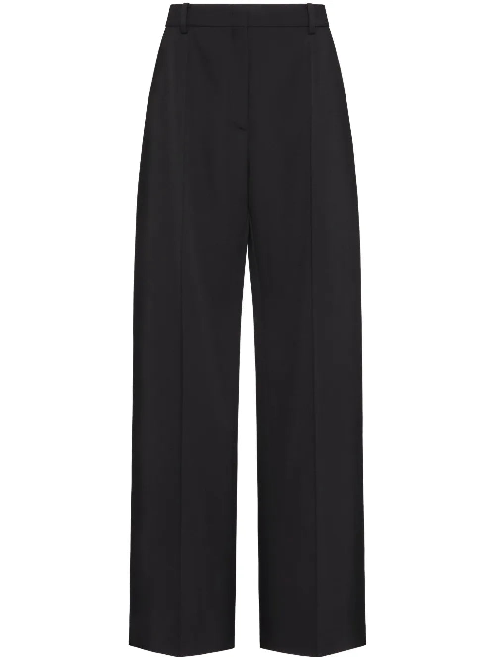 Wide-Leg Tailored Trousers