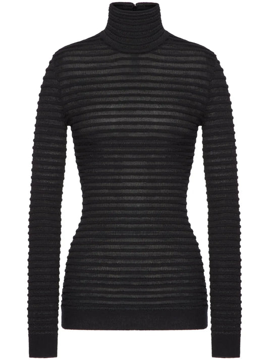 High-Neck Top