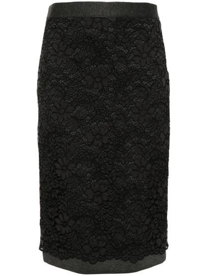 Lace Midi Skirt