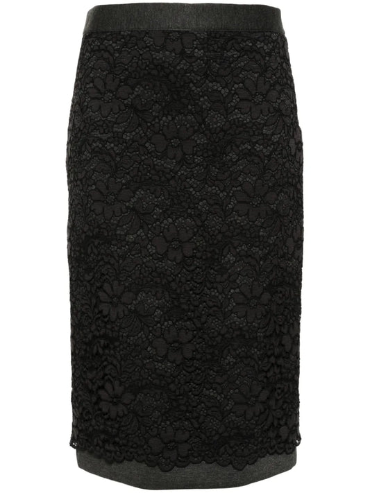 Lace Midi Skirt
