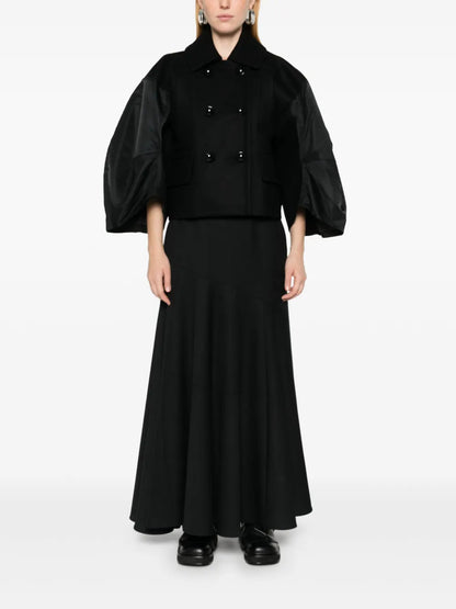 Panelled Double-Breasted Jacket