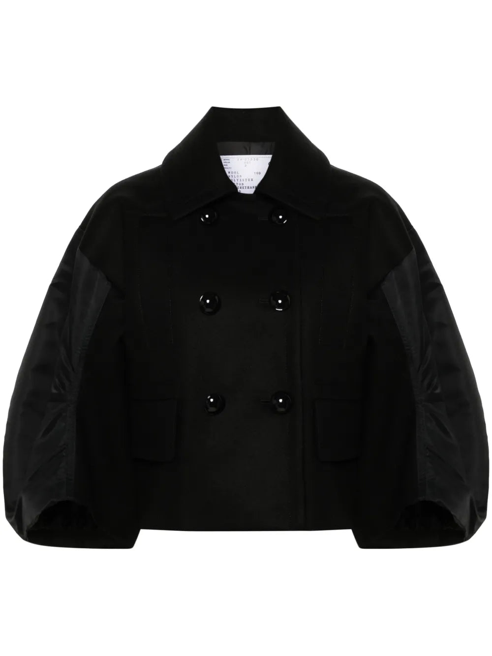 Panelled Double-Breasted Jacket