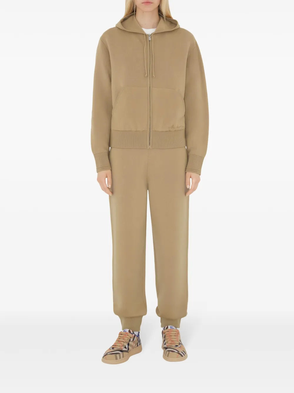 Wool-Blend Zip Hoodie