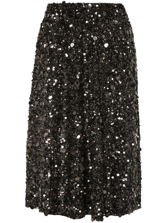 Sequinned Maxi Skirt