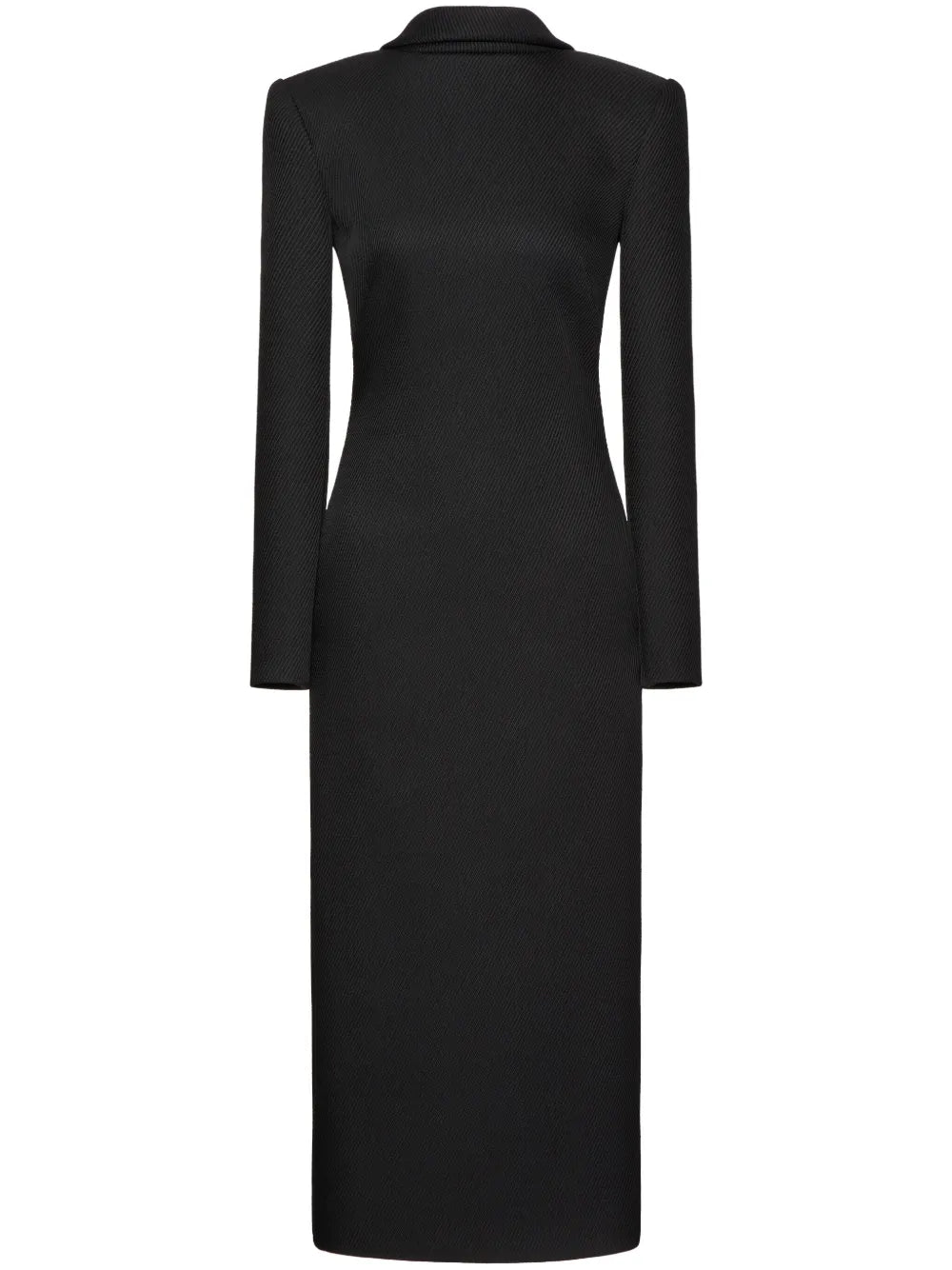 V-Back Midi Dress