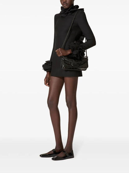 Ruffled Mini Dress
