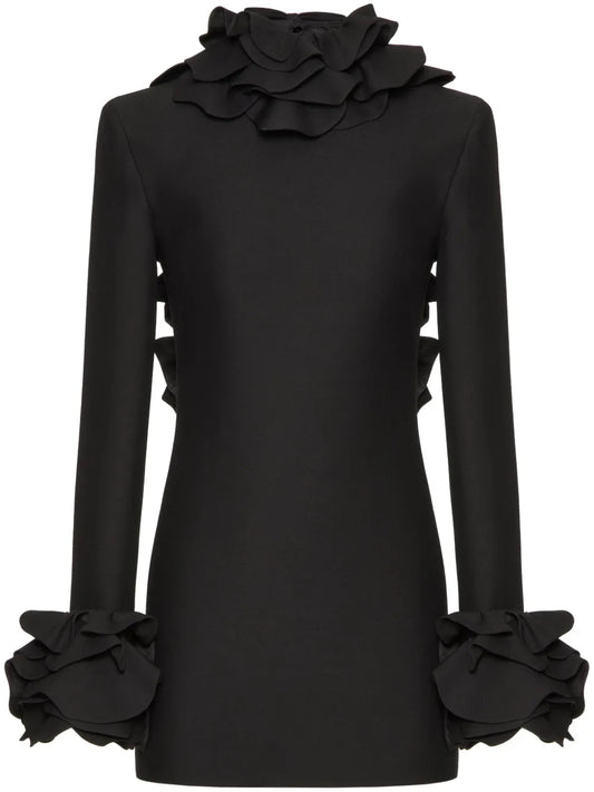 Ruffled Mini Dress