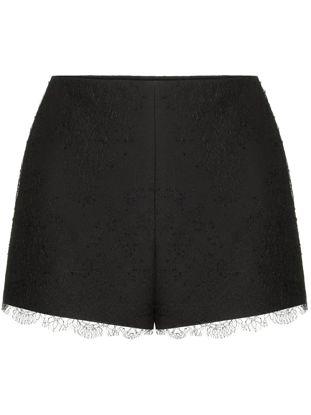 Lace-Detail Mini Shorts