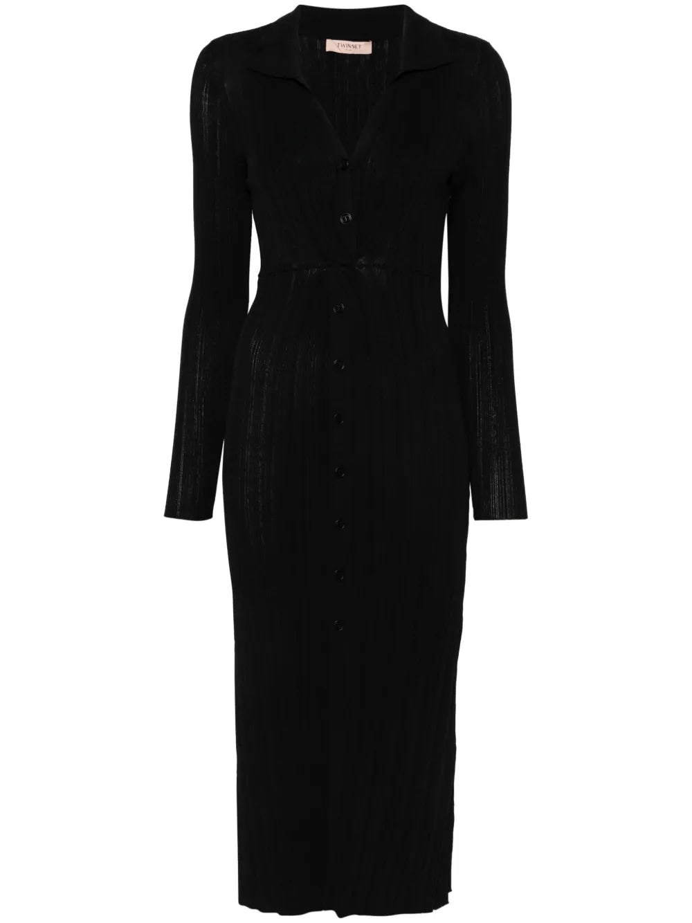 Ribbed-Knit Maxi Dress