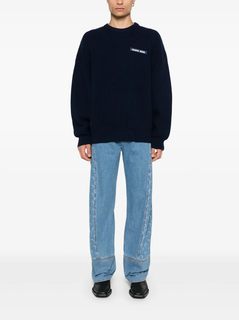 Logo-Patch Sweater