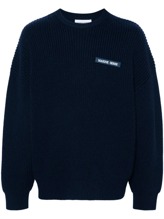 Logo-Patch Sweater