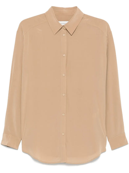 Longsleeved Silk Shirt