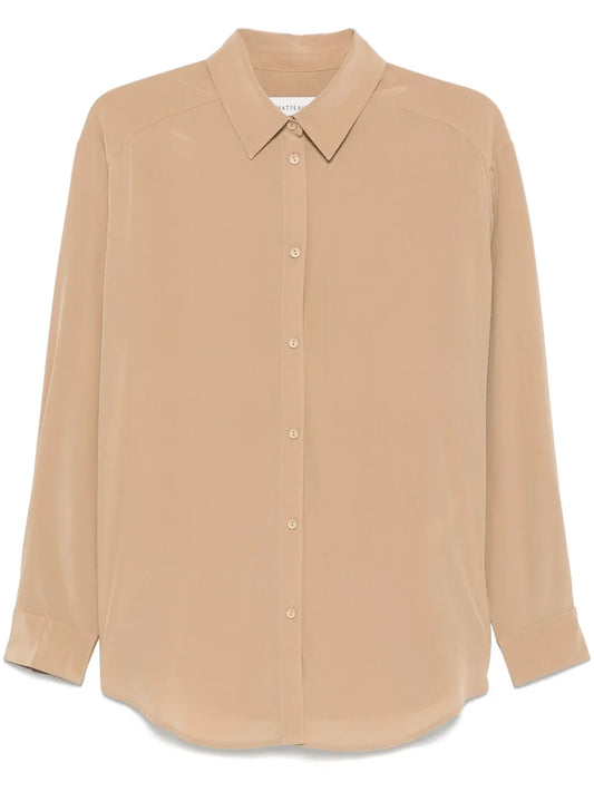 Longsleeved Silk Shirt