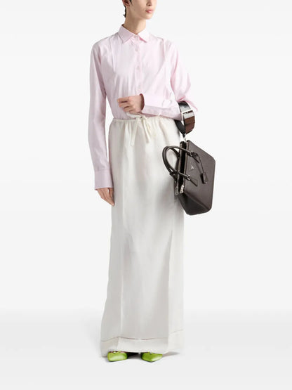 Logo-Embroidered Skirt