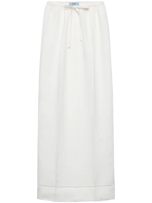 Logo-Embroidered Skirt