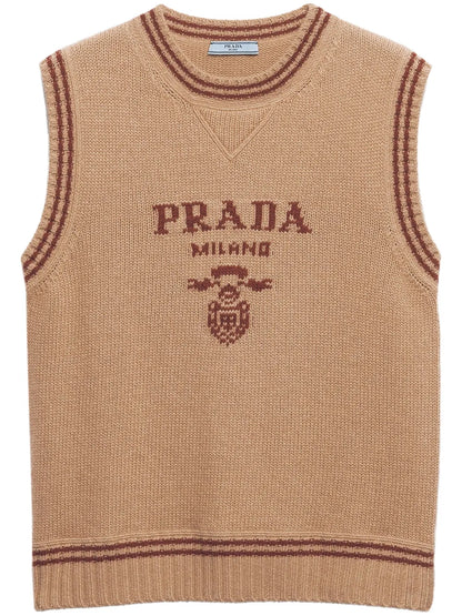 Intarsia Ribbed Vest
