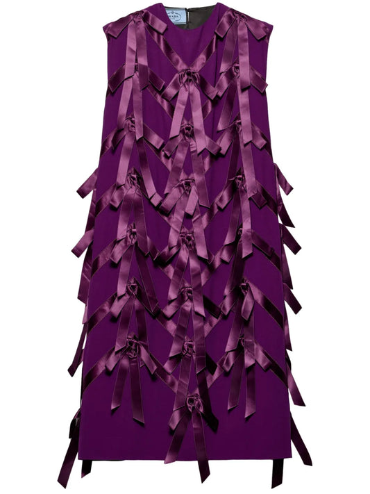 Sablé Bow-Embellished Dress