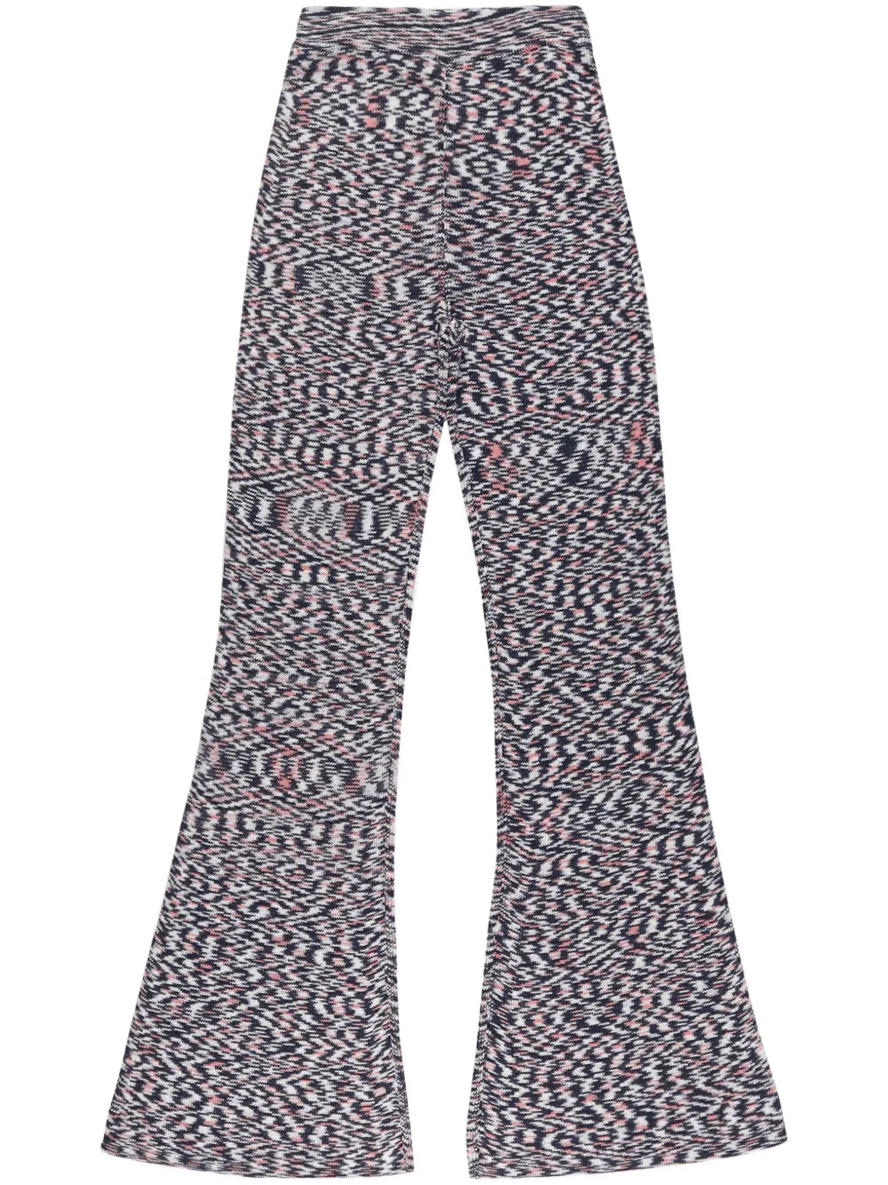 Printed Flared Trousers