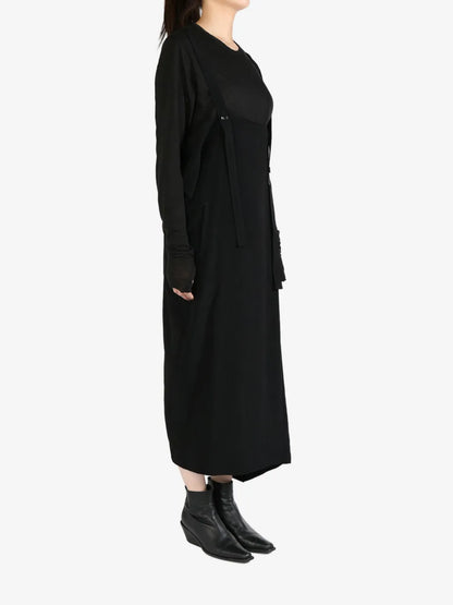 Draped Midi Dress