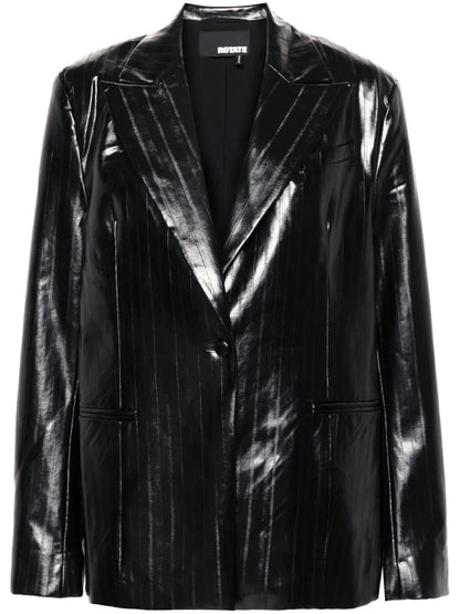 Coated Blazer