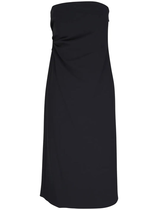 Strapless Draped Dress