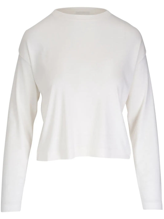 Long-Sleeved Cropped T-Shirt