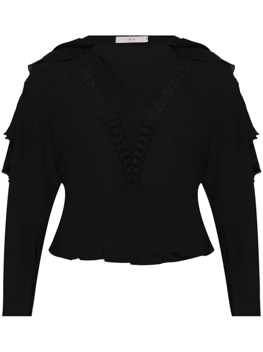 Begonia V-Neck Crop Top
