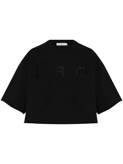 Linda Logo-Print Cotton T-Shirt