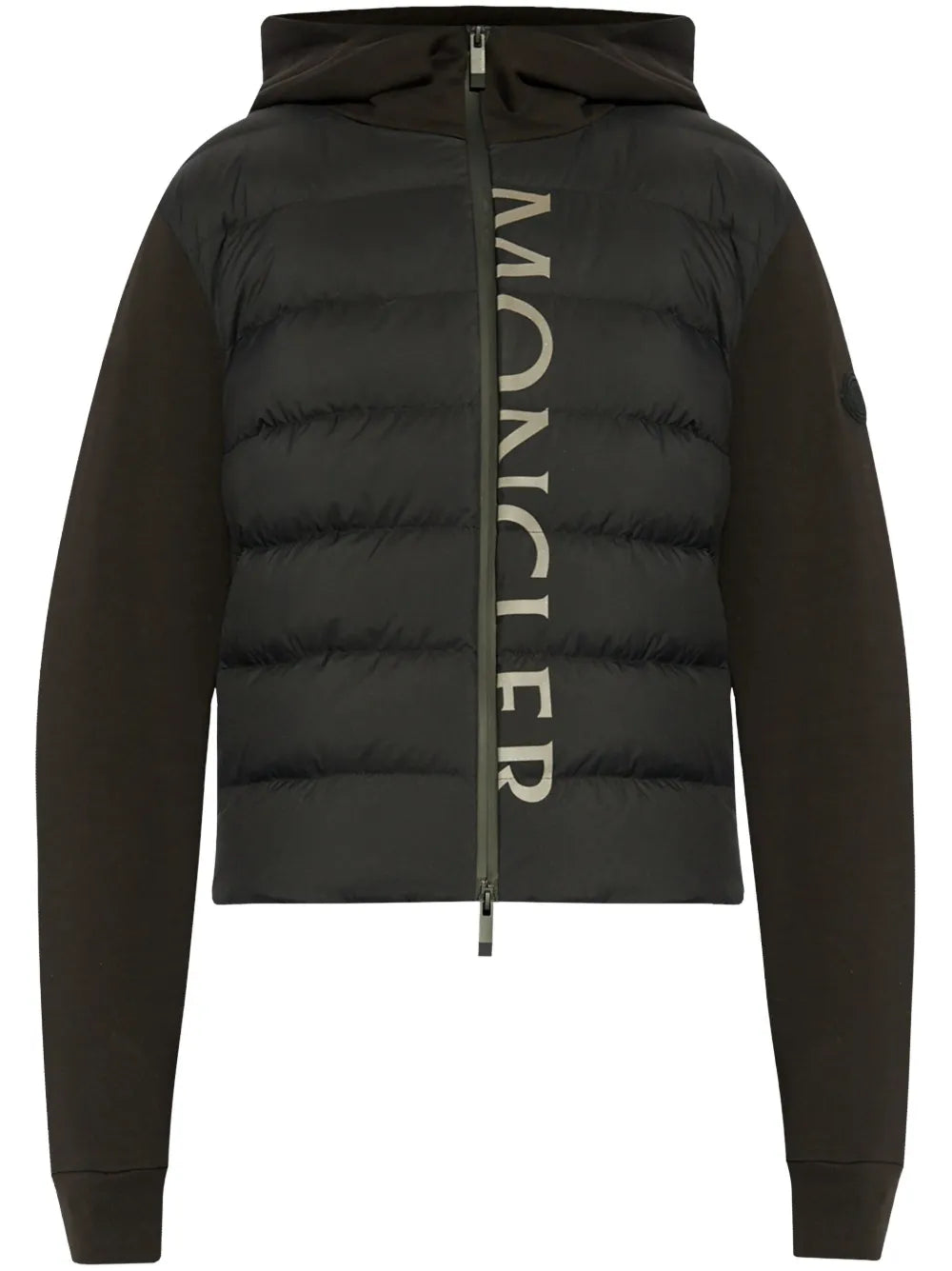 Logo-Print Hooded Padded Jacket