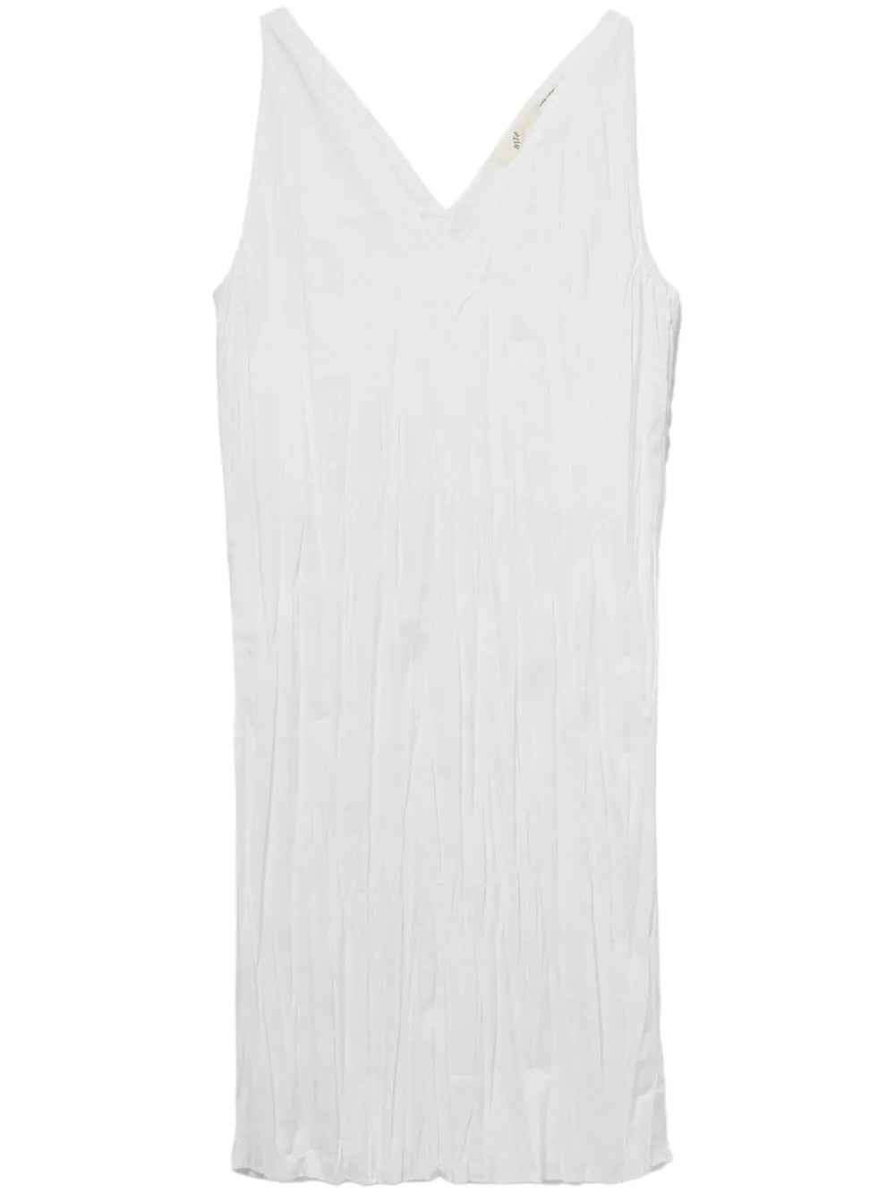 Creased Midi-Dress