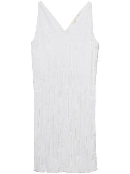 Creased Midi-Dress