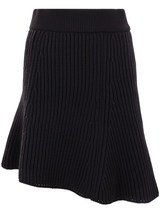 Ribbed-Knit Skirt
