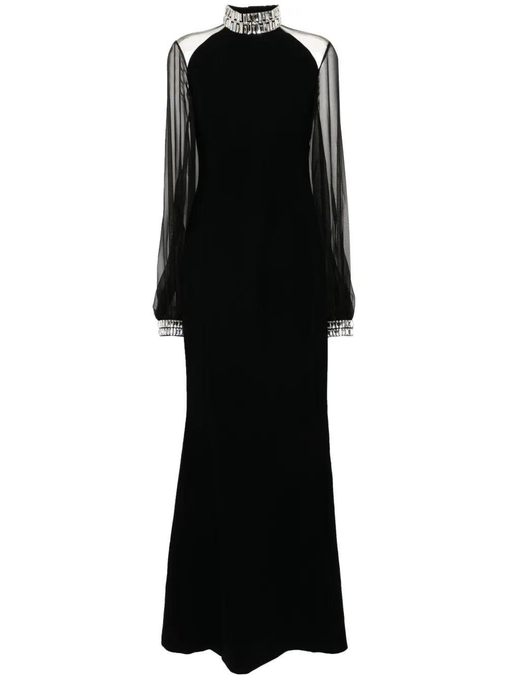 Crystal-Embellished Gown